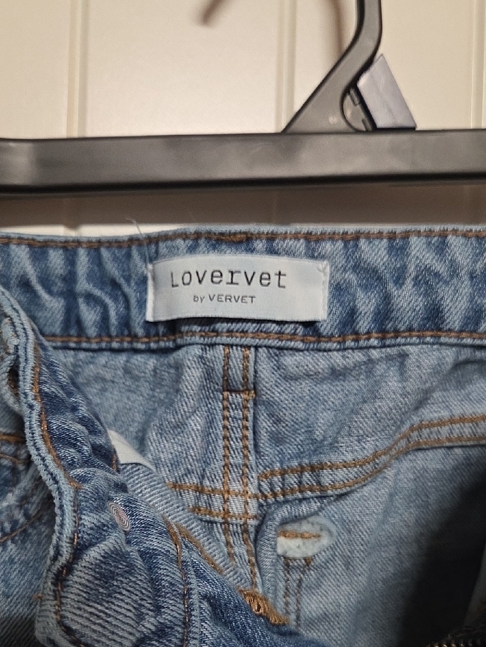 LOVERVET by VERVET Light Wash Denim Jeans